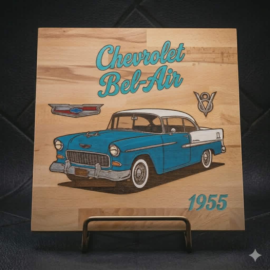 Chevrolet Bel air Bleu