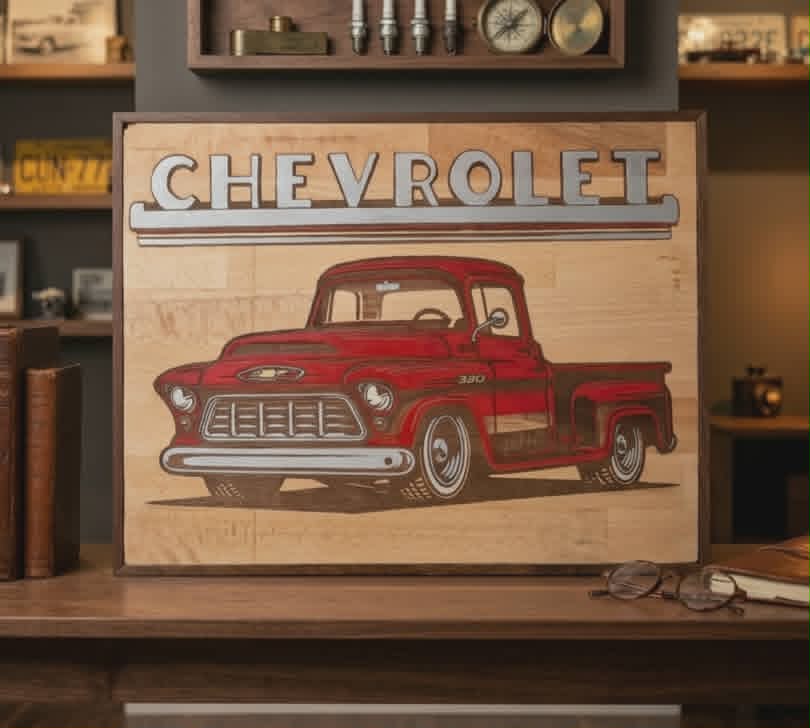 Chevrolet Pick up rouge