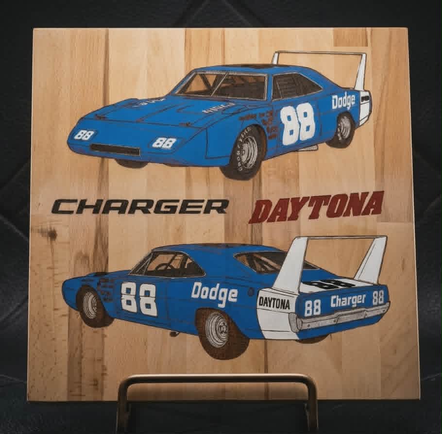Dodge Charger Daytona bleu